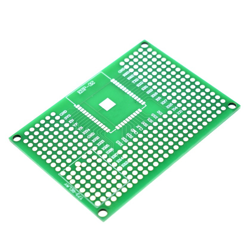 Espressif Esp32 - 5X7Cm Dubbelzijdig Prototype Printplaat Breadboard Protoshield