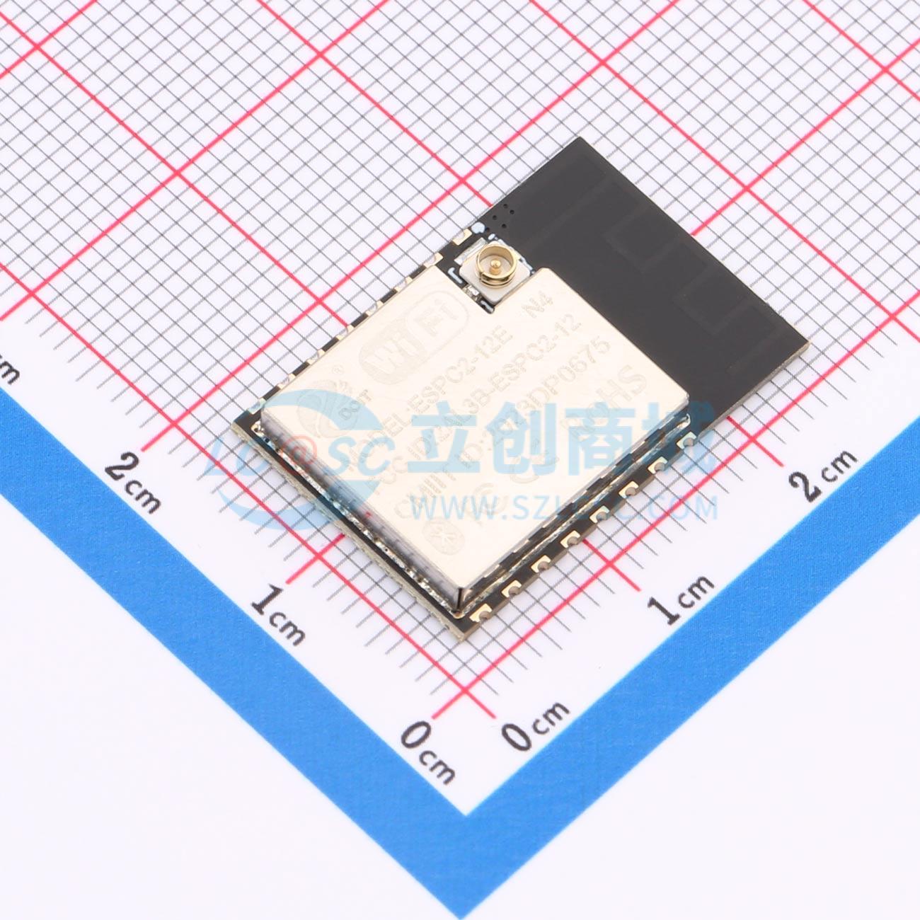 Esp32 Uart Module - 9 stks ESPC2-12E-N4 SMD 24x16mm ESP32-C2