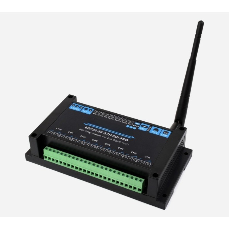 Esp32 Wifi Bluetooth Module - ESP32‑S3 Industriële 8-kanaals netwerkrelaismodule WiFi Bluetooth