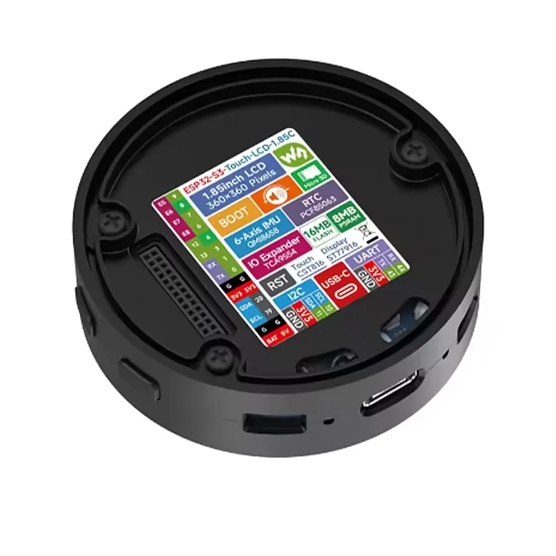 Esp32 S3 - ESP32-S3 1,85 inch rond touchscreen LCD
