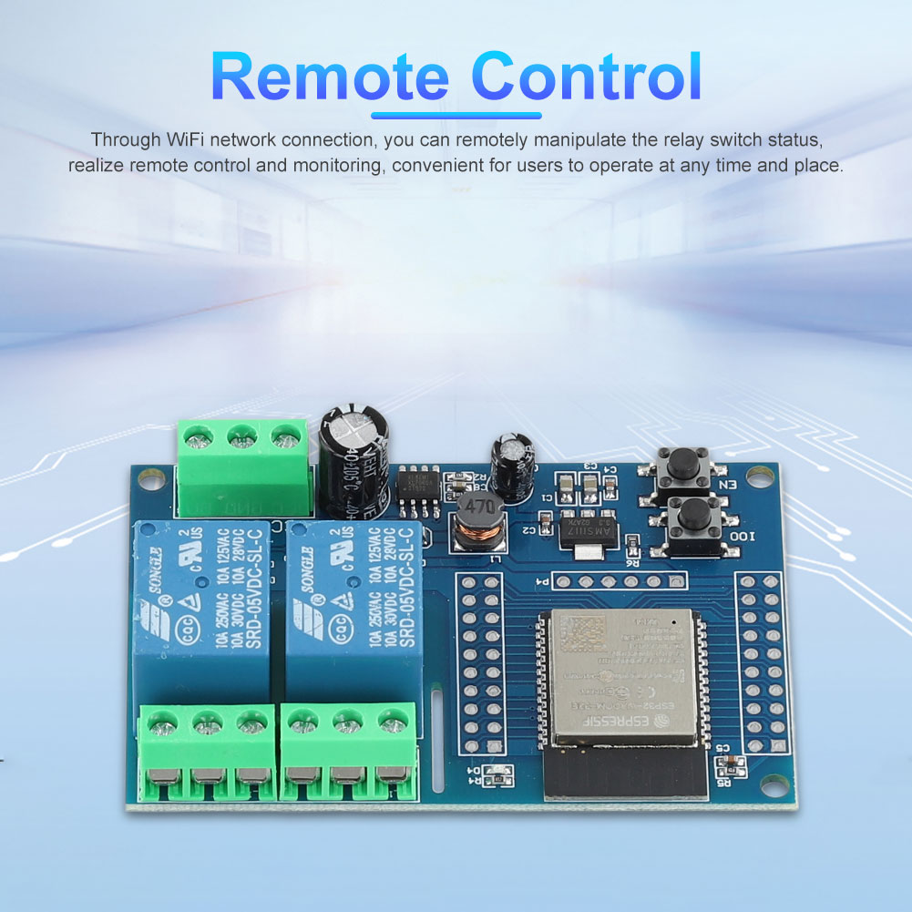 Esp32 Wifi Bluetooth Module - ESP32 WIFI Bluetooth-compatibele BLE-relaismodule DC 5-30/60V