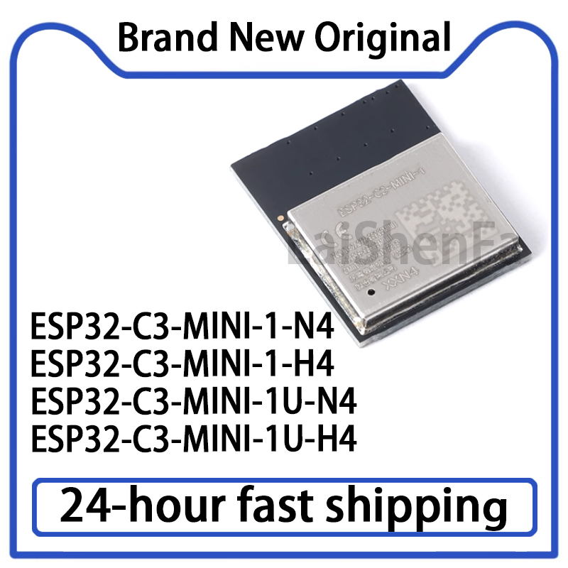 Esp32 C3 - 1PCS ESP32-C3-MINI-1-N4 ESP32-C3-MINI-1-H4 ESP32-C3-MINI-1U-N4 ESP32-C3-MINI-1U-H4 RF-module