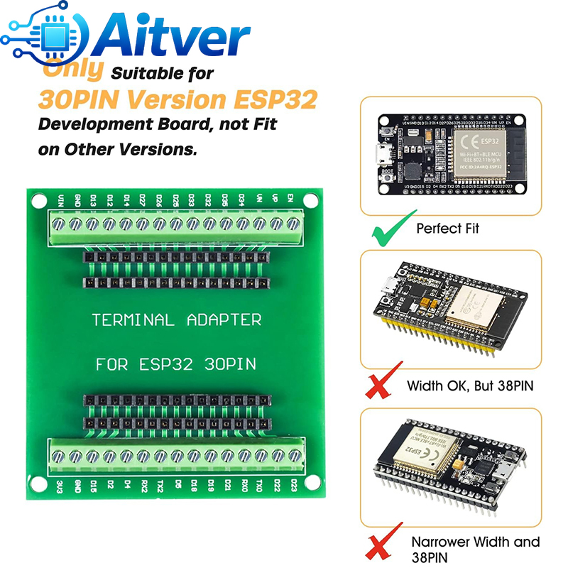 ESP32 30PIN uitbreidingskaart  - Esp32 Uart Module recensie en prijs