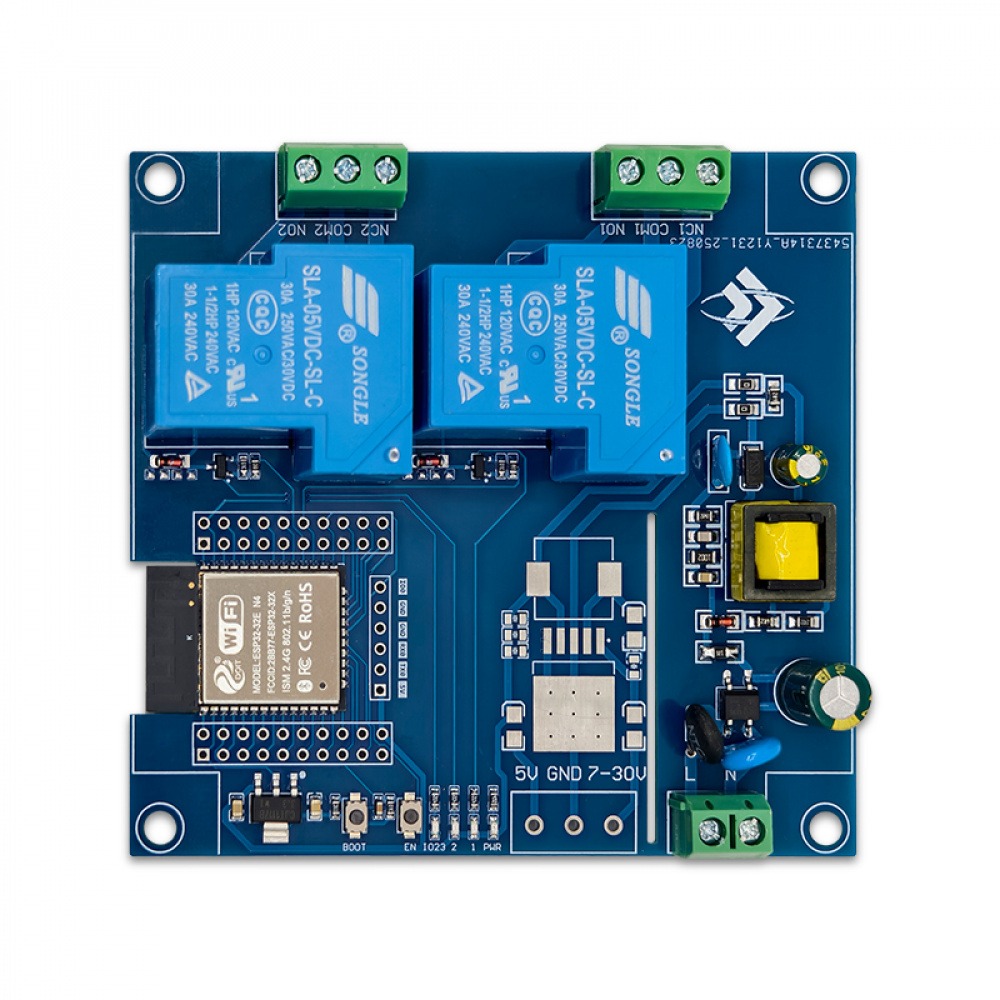 ESP32 Dual-channel 30A Relaism - Esp32 Uart Module recensie en prijs