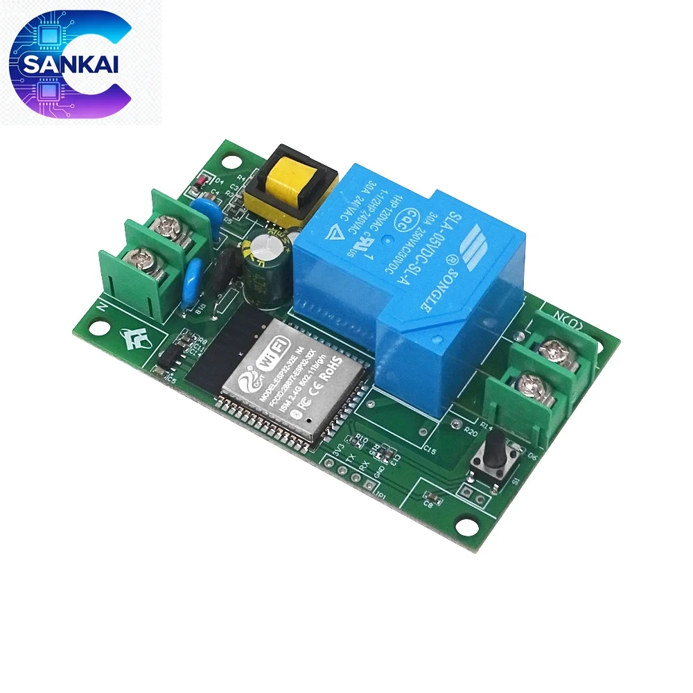 ESP32 AC 220V 1-kanaals 30A re - Espressif Esp32 recensie en prijs
