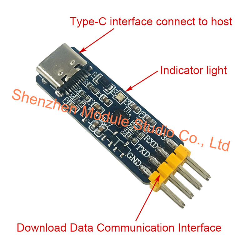 CH343P Auto Download USB naar  - Esp32 Uart Module recensie en prijs