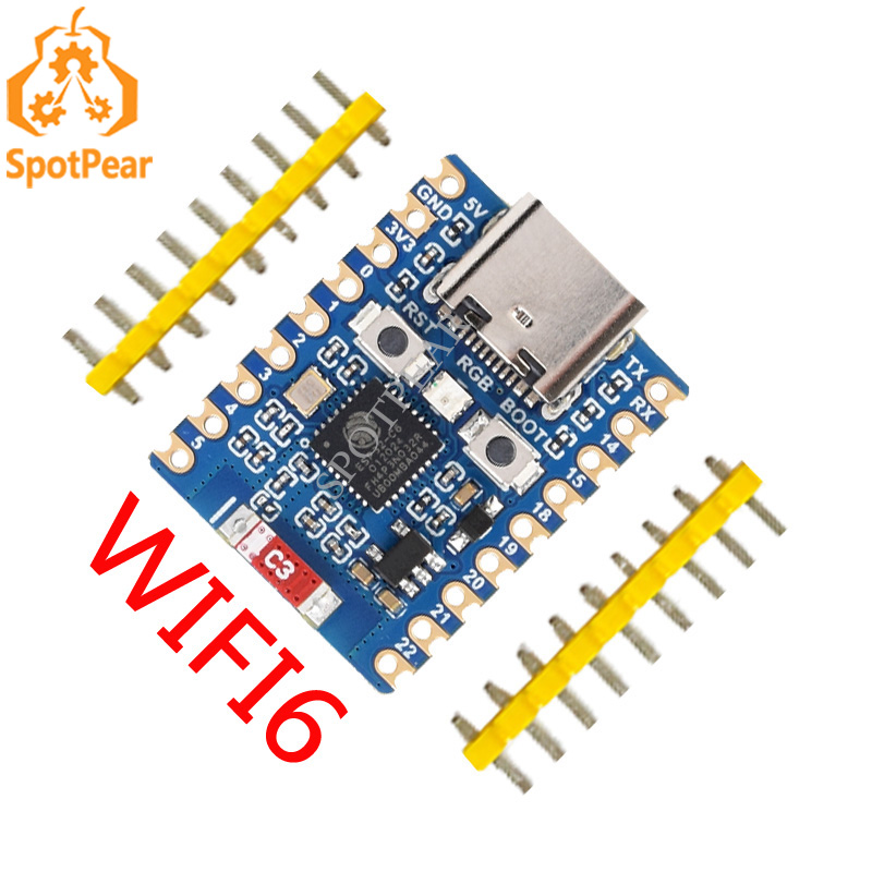 ESP32 ontwikkelbord ESP32-C6 m - Espressif Esp32 recensie en prijs