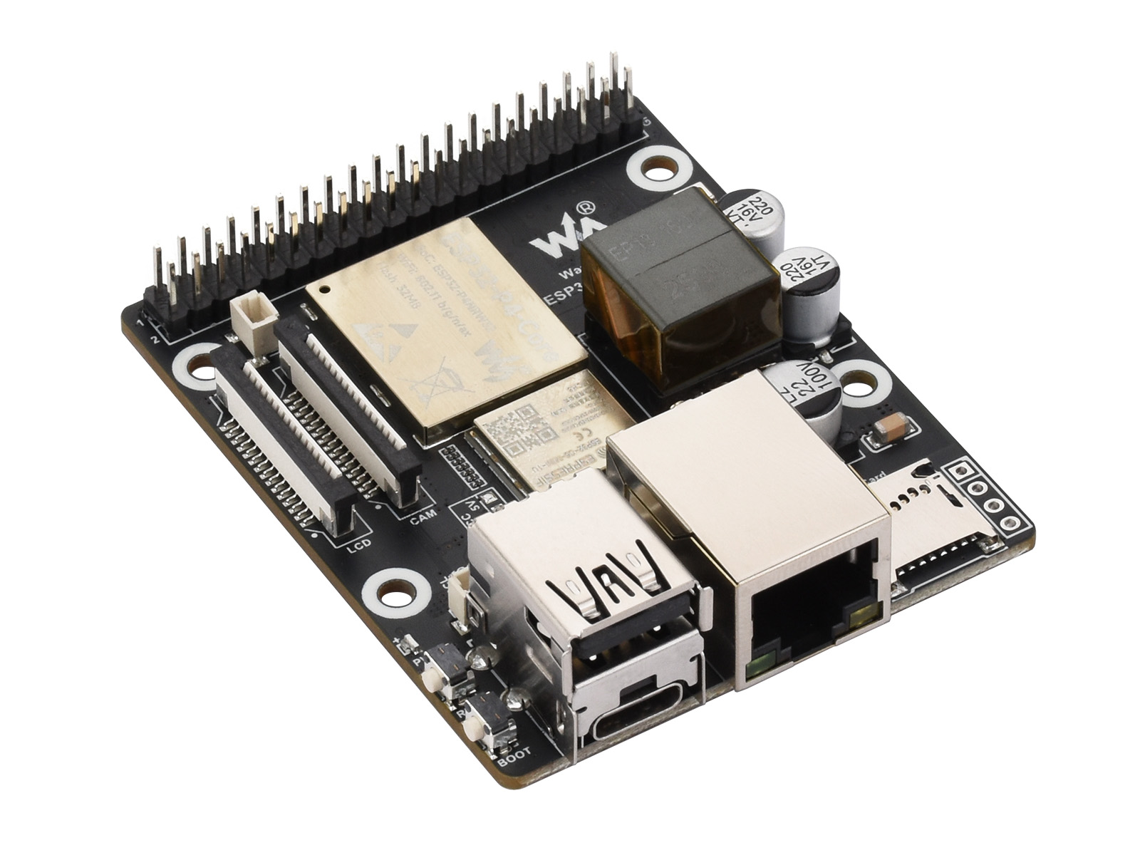 FireChip Waveshare ESP32-P4-WI - Esp32 P4 recensie en prijs