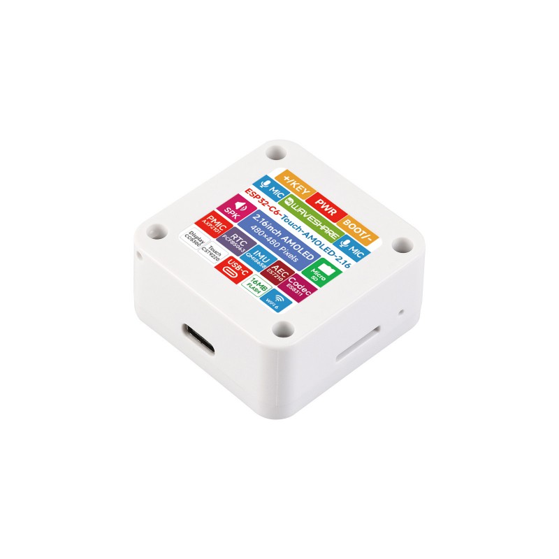 ESP32-C6 2,16 inch AMOLED disp - Esp32 C6 recensie en prijs