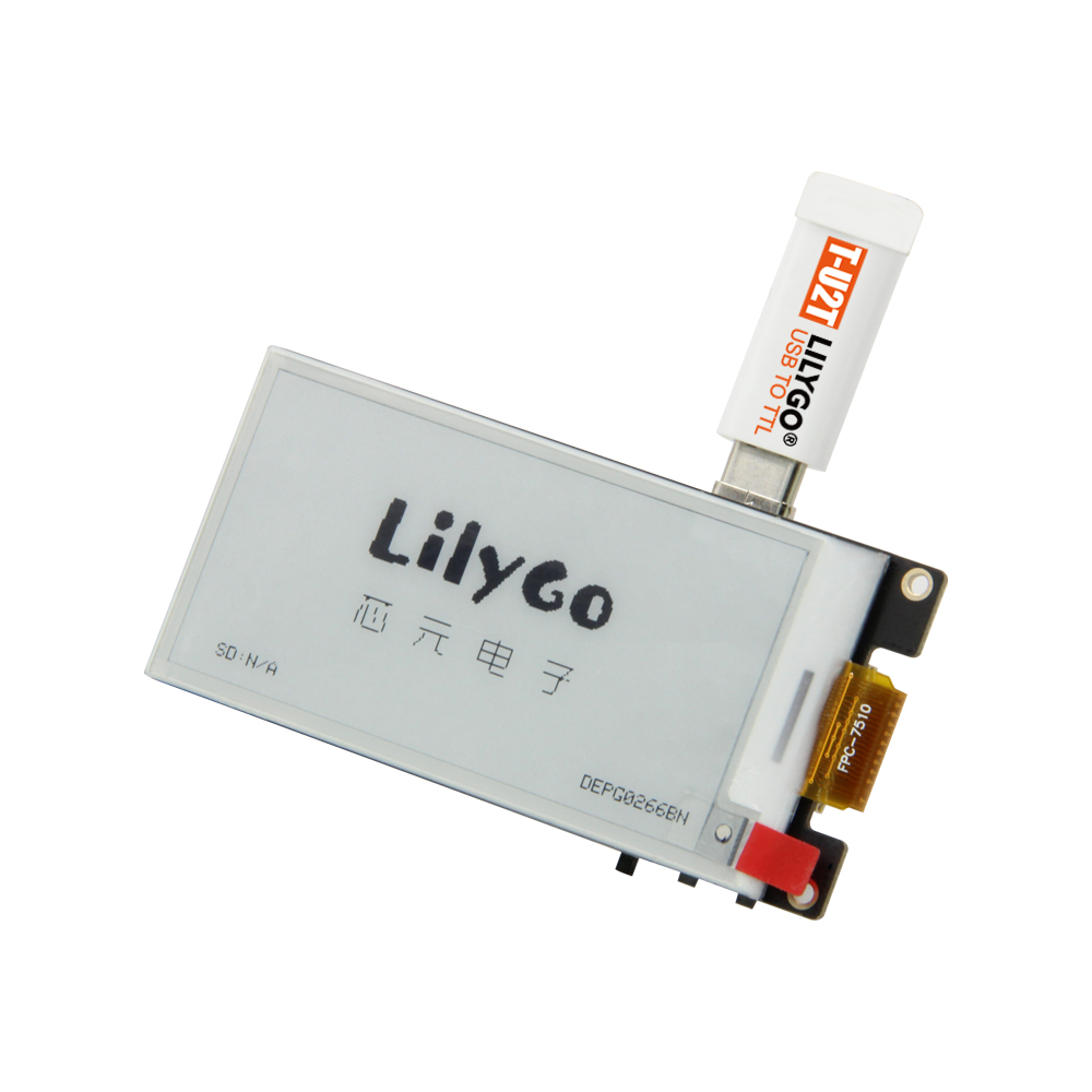 LILYGO® TTGO T5 2.66-Inch E-Pa - Esp32 Wifi Bluetooth Module recensie en prijs