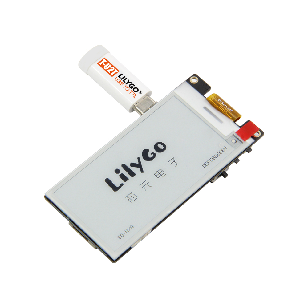 LILYGO® TTGO T5 2.66-Inch E-Pa - Esp32 Wifi Bluetooth Module recensie en prijs