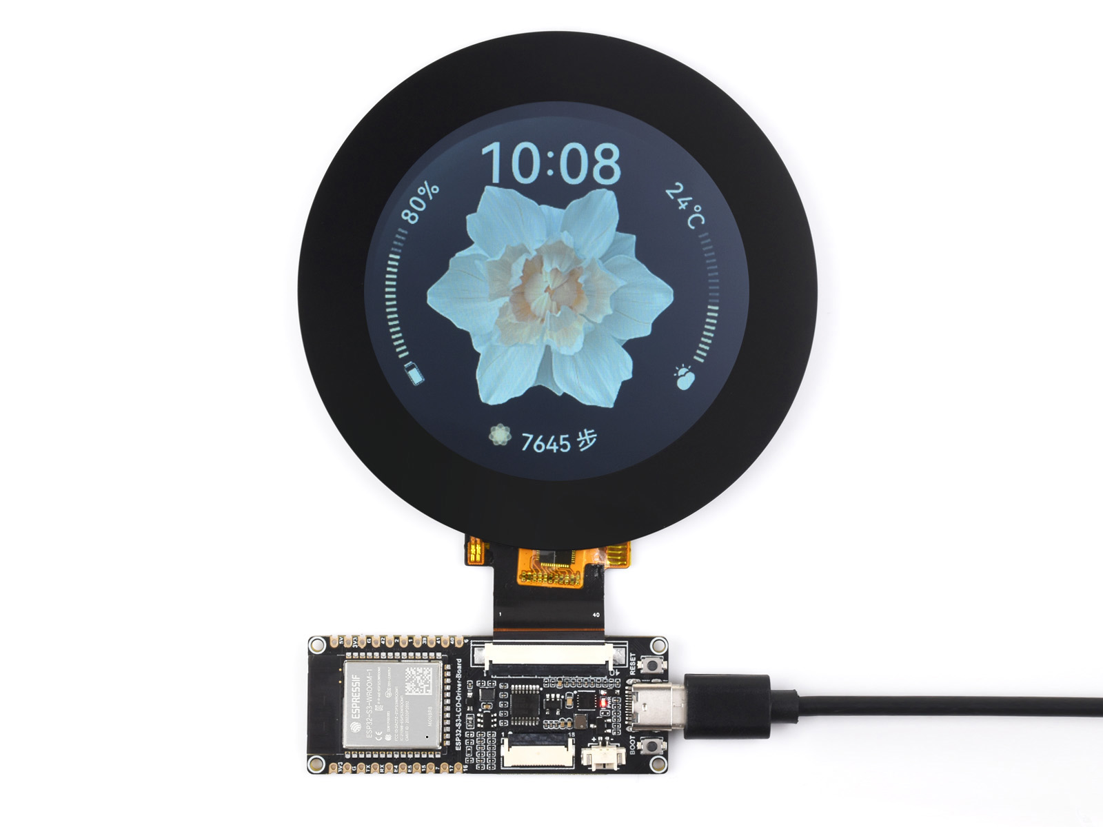 Waveshare ESP32-S3 RGB LCD-stu - Esp32 S3 recensie en prijs