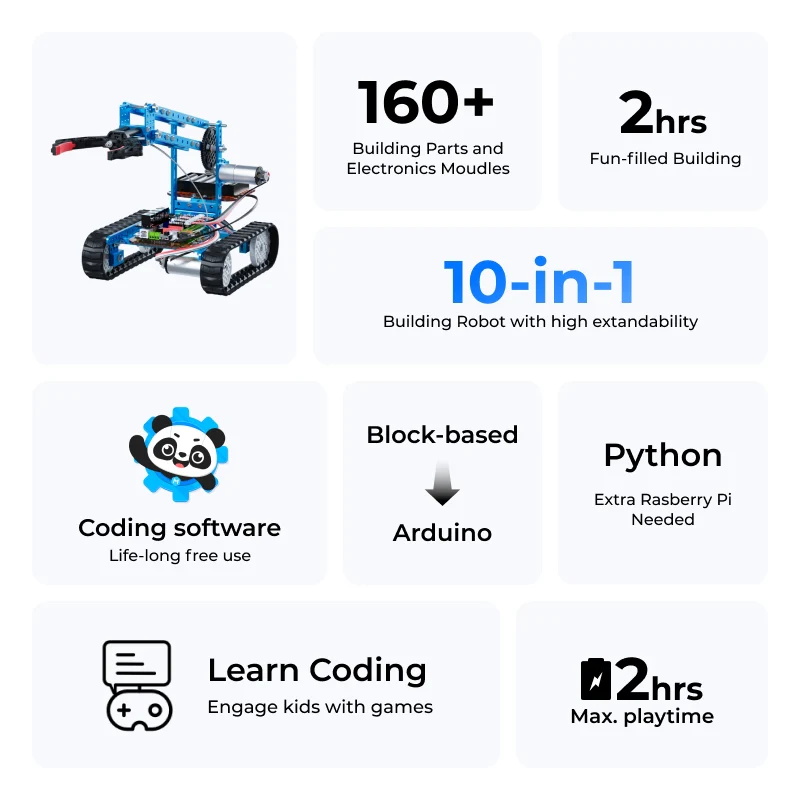Makeblock Codey Rocky Smart Ro - Esp32 recensie en prijs