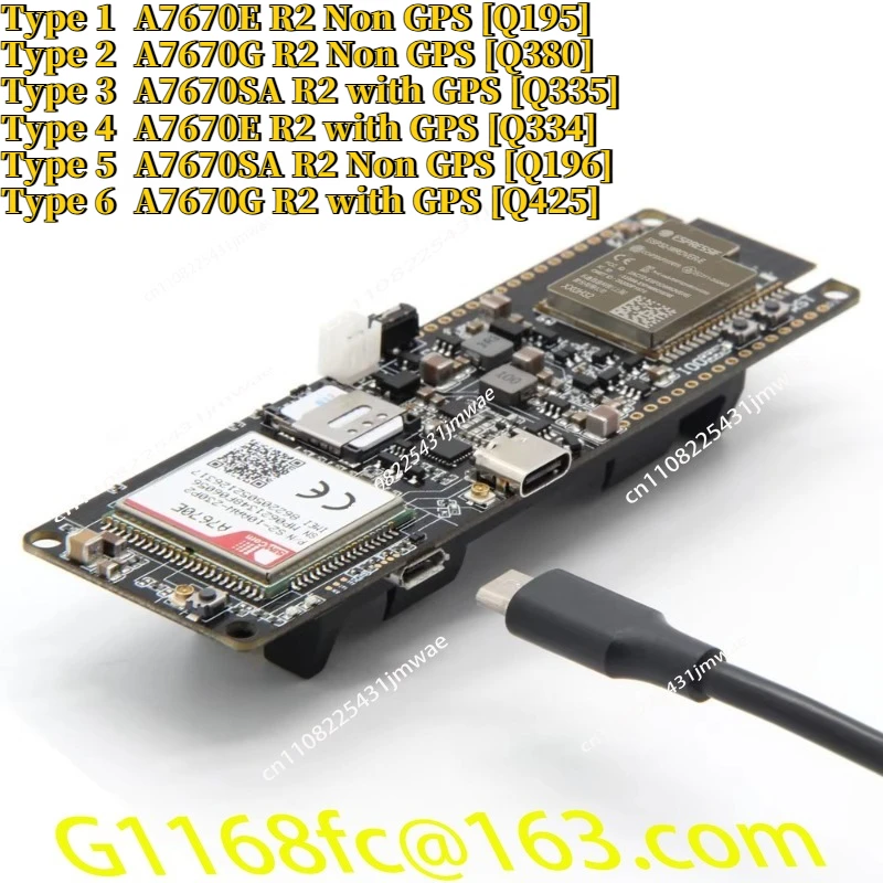 T-A7670G/E/SA R2 ESP32 4G LTE  - Esp32 Development Board recensie en prijs