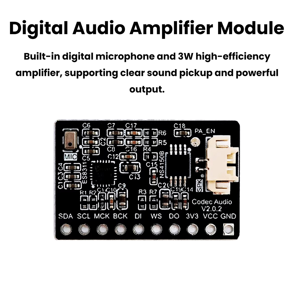 ES8311+NS4150B digitale audiov - Espressif Esp32 recensie en prijs