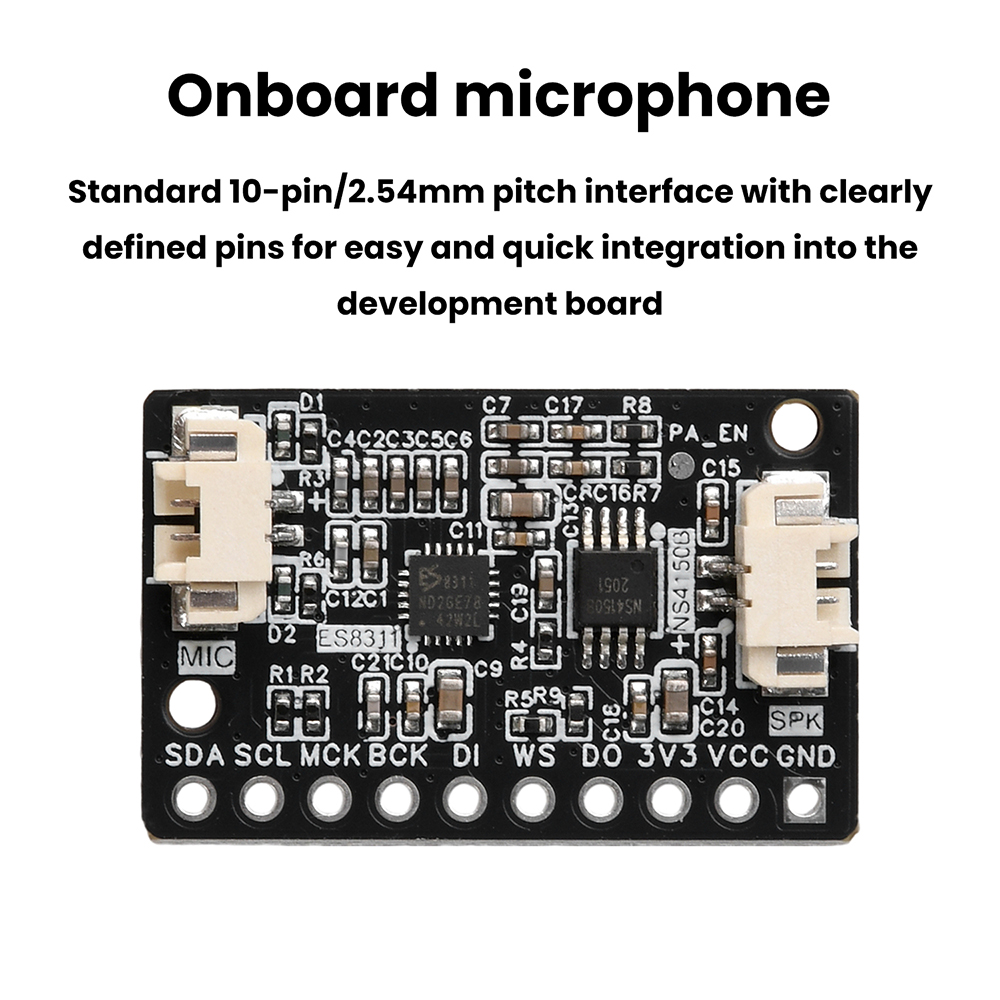 ES8311+NS4150B digitale audiov - Espressif Esp32 recensie en prijs